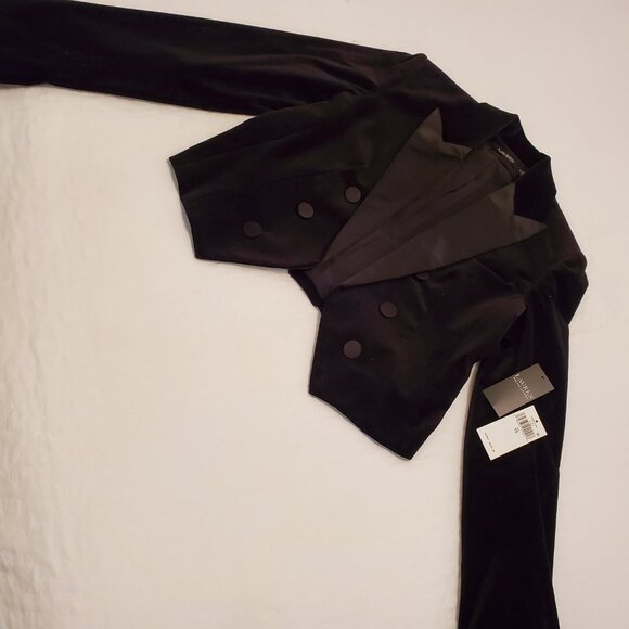 RALPH LAUREN TUXEDO BOLERO/CROPPED JACKET - Picture 5 of 5